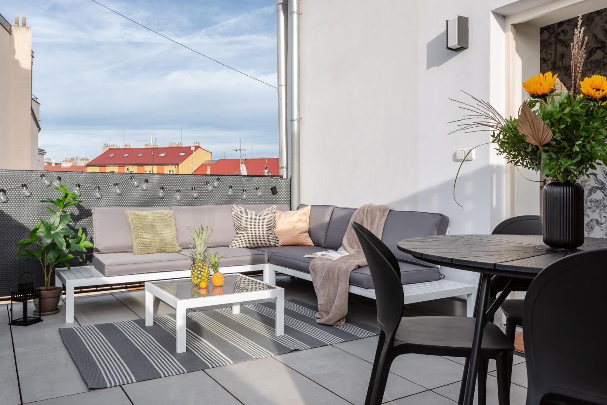 Turnkey I Vineyard Terrace Apartament Praga